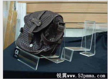 亞克力錢包展示架 雙肩包展示架 亞克力單肩包展示架 亞克力熱彎