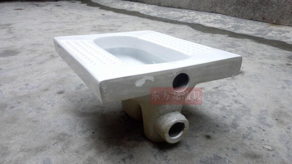 后排墻排蹲便器帶S彎?rùn)M排左排右排，橫排左排右排水蹲坑，東鵬廠家直銷蹲便器