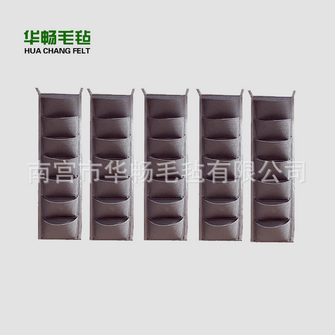 廠家直銷垂直毛氈植物袋 廠家直銷垂直毛氈植物袋花盆容器
