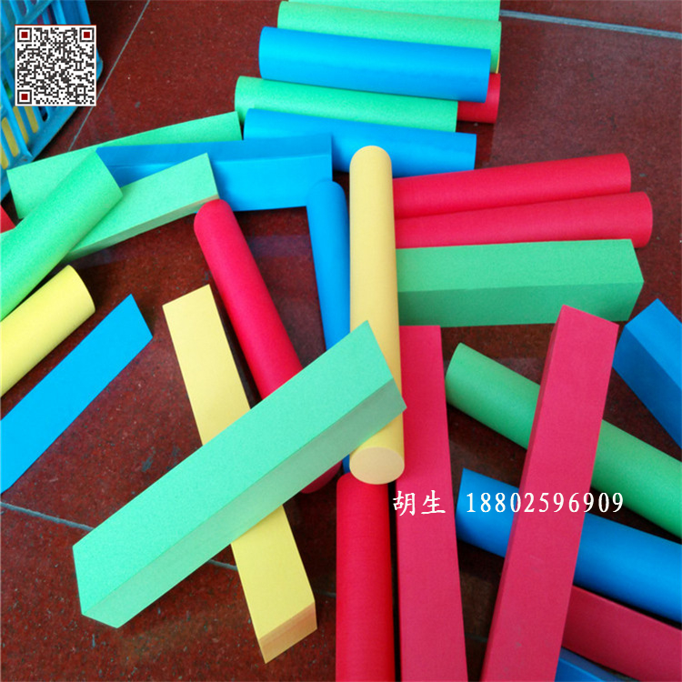 彩色EVA柱子 彩色EVA泡綿管 高密度環(huán)保eva異形切割成型柱子 彩色EVA圓柱