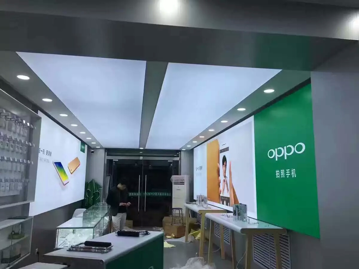 手機(jī)店廣告燈箱無邊框軟膜燈箱燈膜 燈膜廠家 燈膜價(jià)格