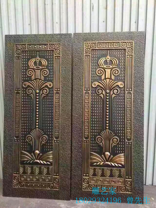 雕藝家定制鋁銅雕藝門花供應酒店KTV家庭裝飾門門花