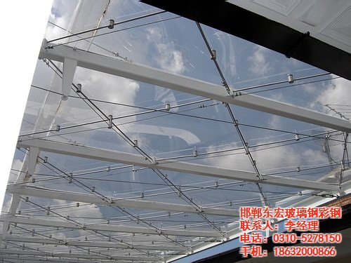 FRP采光板陽(yáng)光板玻璃鋼透明瓦