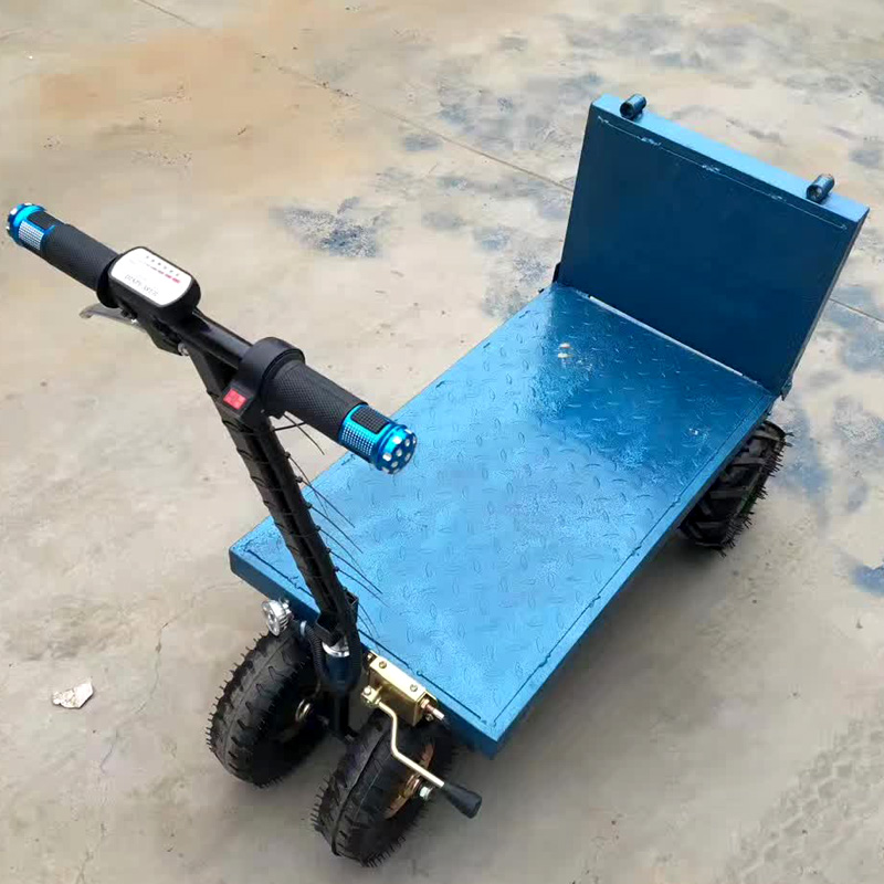 供應(yīng)電動平板車手推車 搬運車電動平板手推車生產(chǎn)廠家電動手推車價格