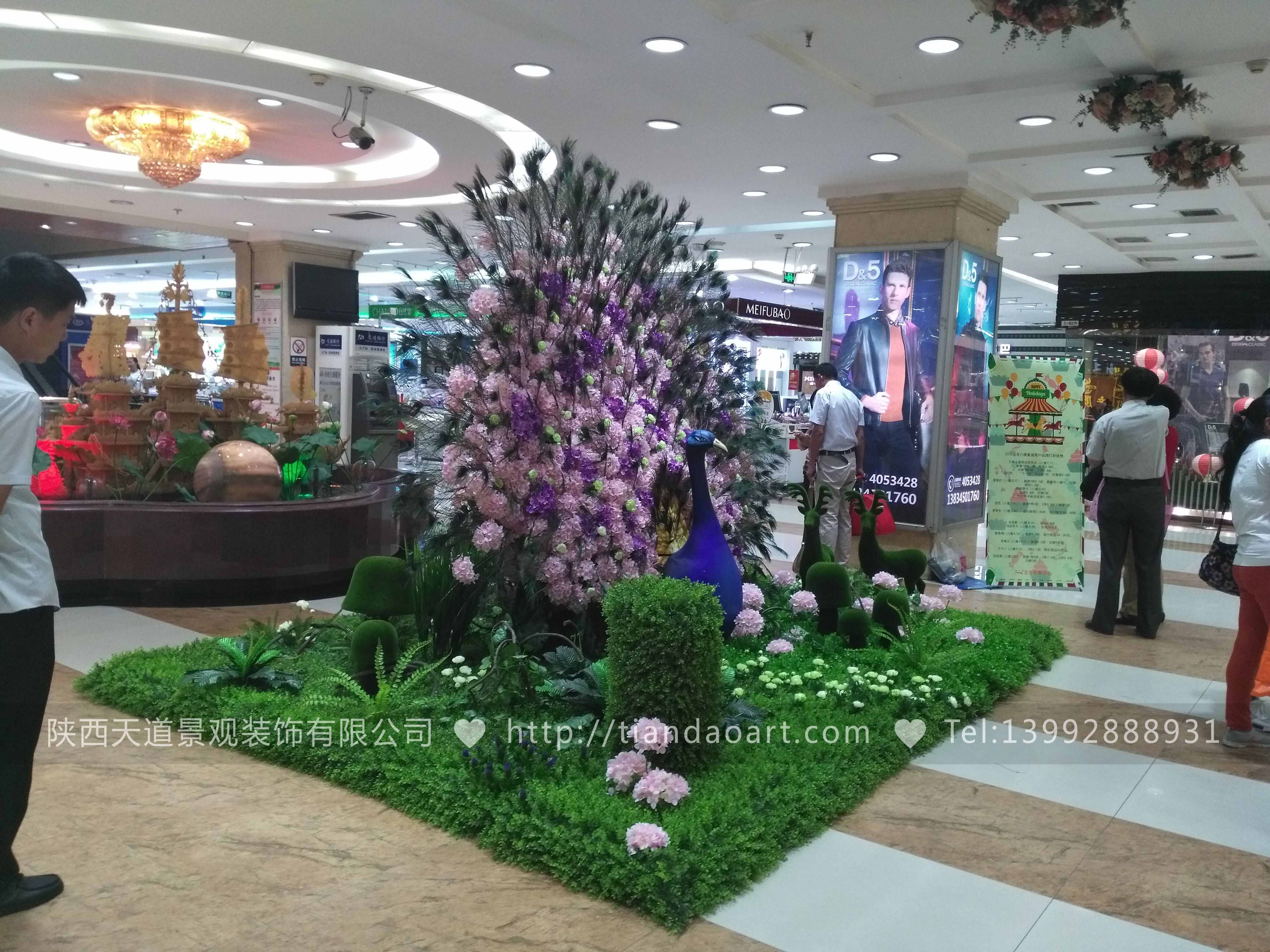 陜西西安仿真綠植墻  仿真植物墻