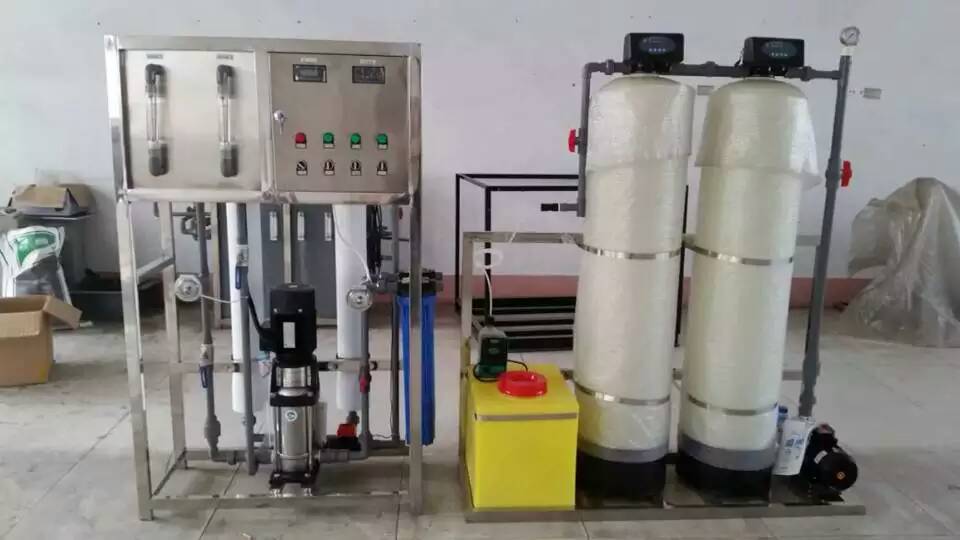 大型凈水雙極反滲透+EDI高純水