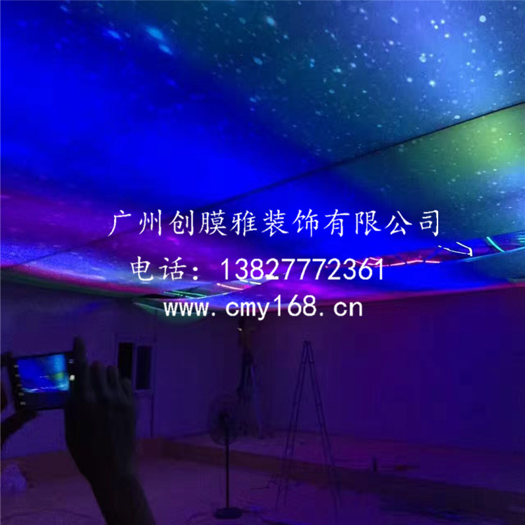 刀刮布軟膜噴繪  軟膜天花 UV軟膜噴繪