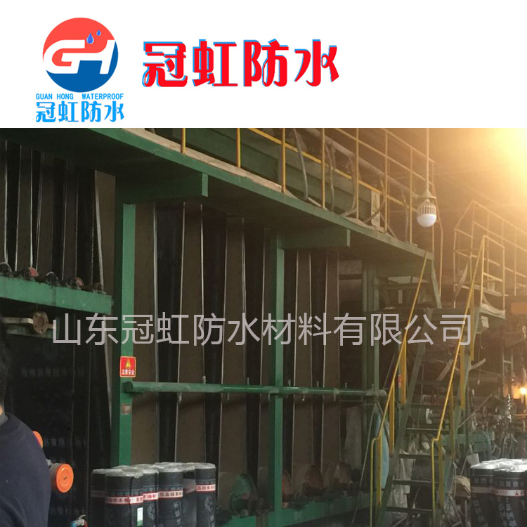 廠家直銷 sbs防水卷材4mm 改性瀝青聚酯胎-10度防水卷材