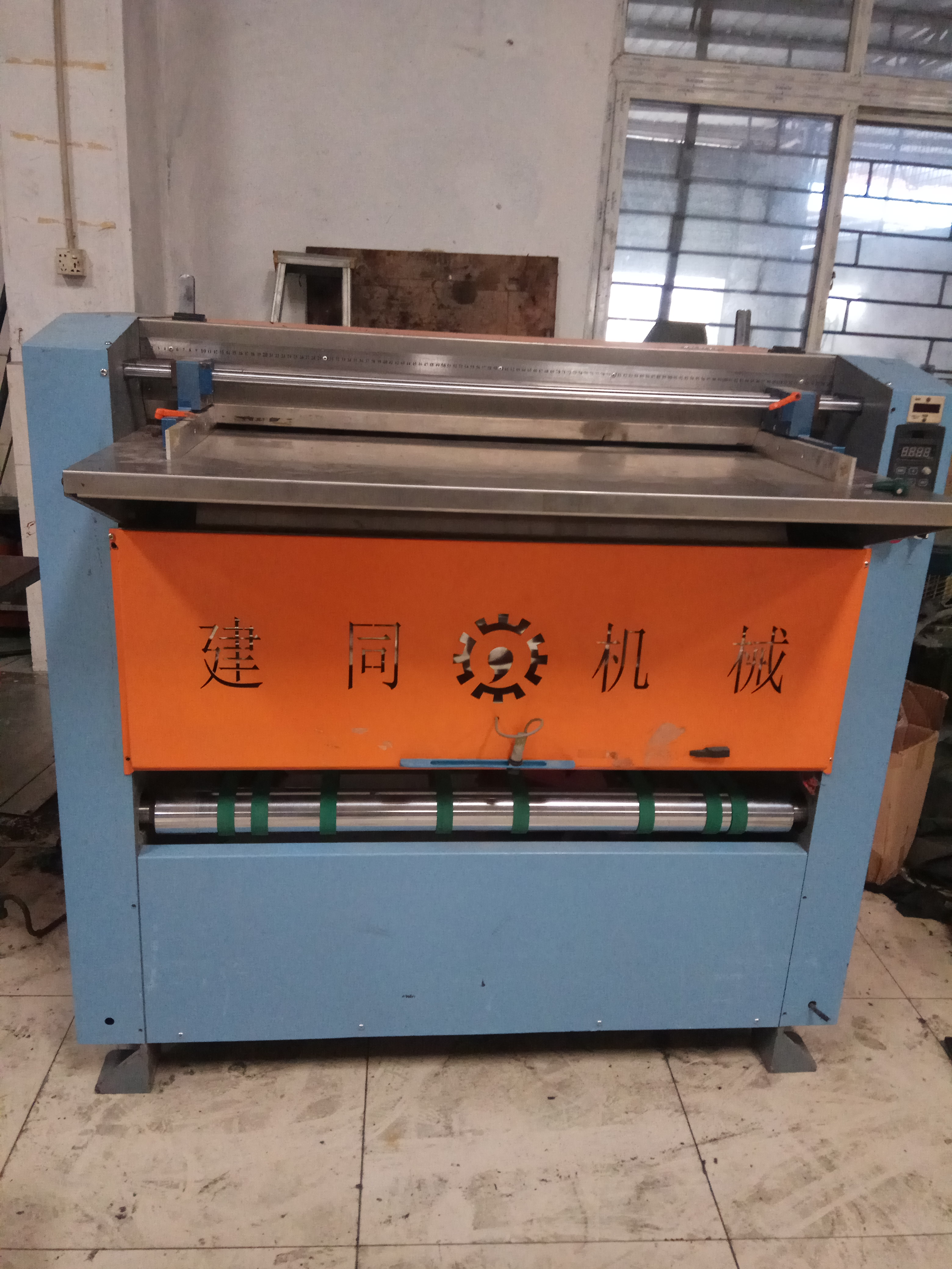 二手1200開槽機，滾筒式起溝機