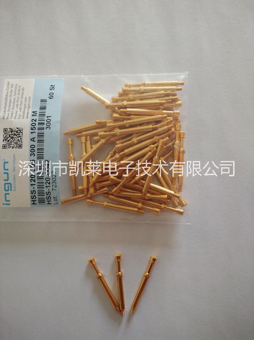 現(xiàn)貨銷售德國ingun進口大電流螺紋探針 hss120m大電流探針