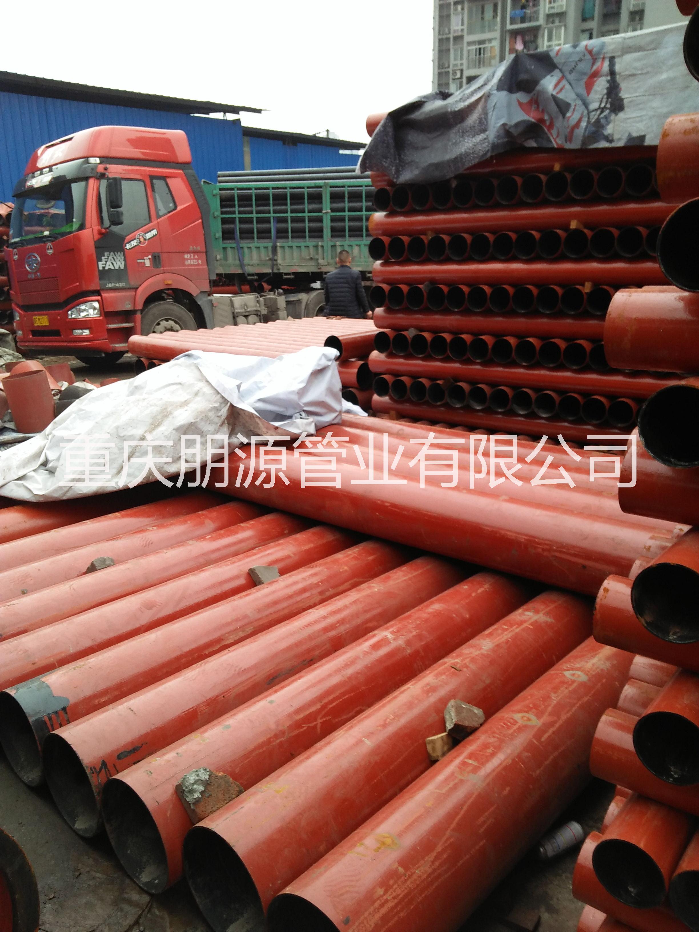 重慶柔性鑄鐵管現(xiàn)貨廠家批發(fā)：W型B型柔性鑄鐵排水管 彎頭卡箍三通檢查口齊全