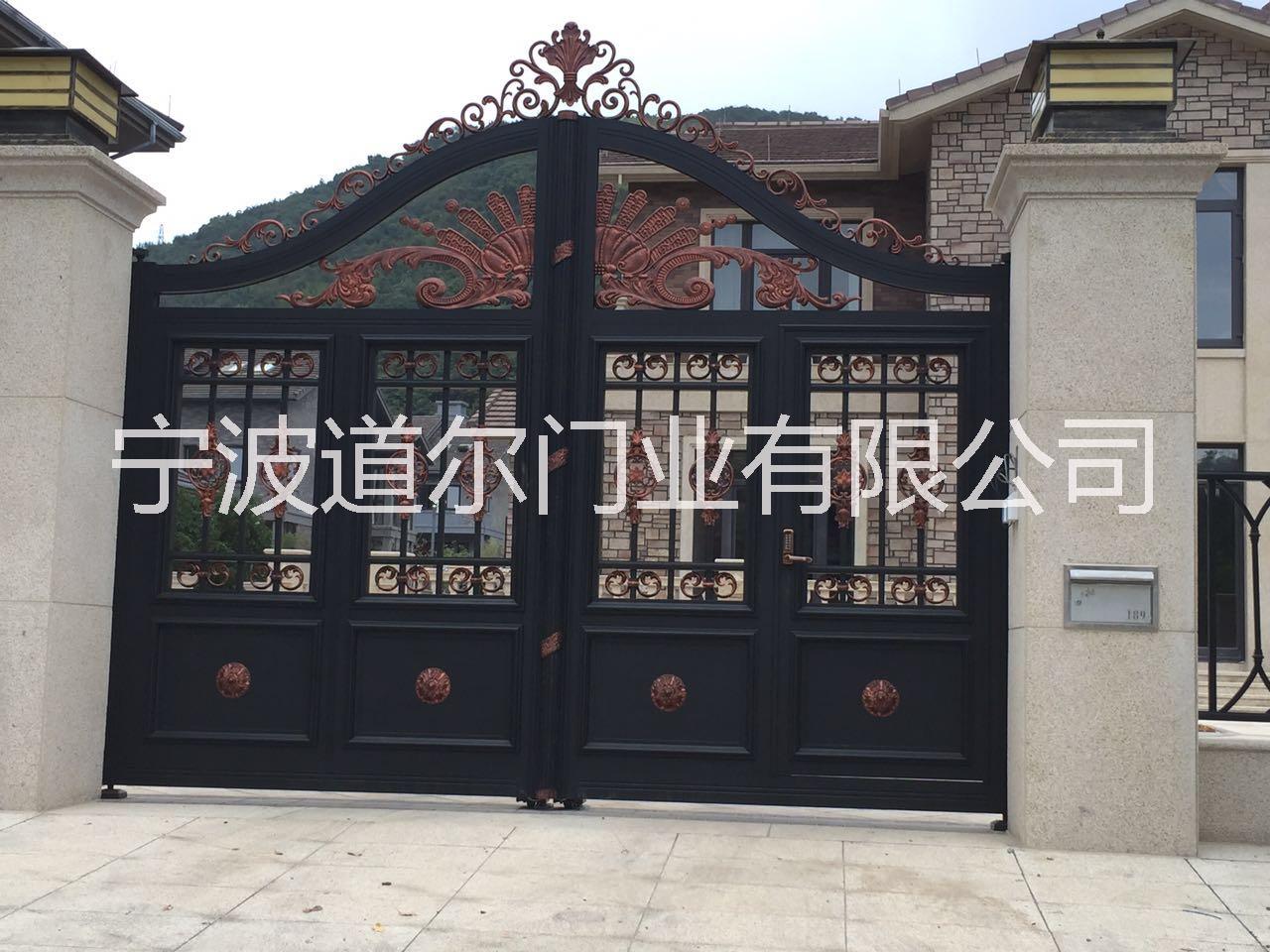 鋁藝別墅庭院門欄定制 別墅鑄鋁庭院門欄定制