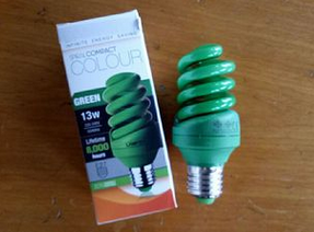 三基色彩色全螺節(jié)能燈紅黃綠藍(lán)