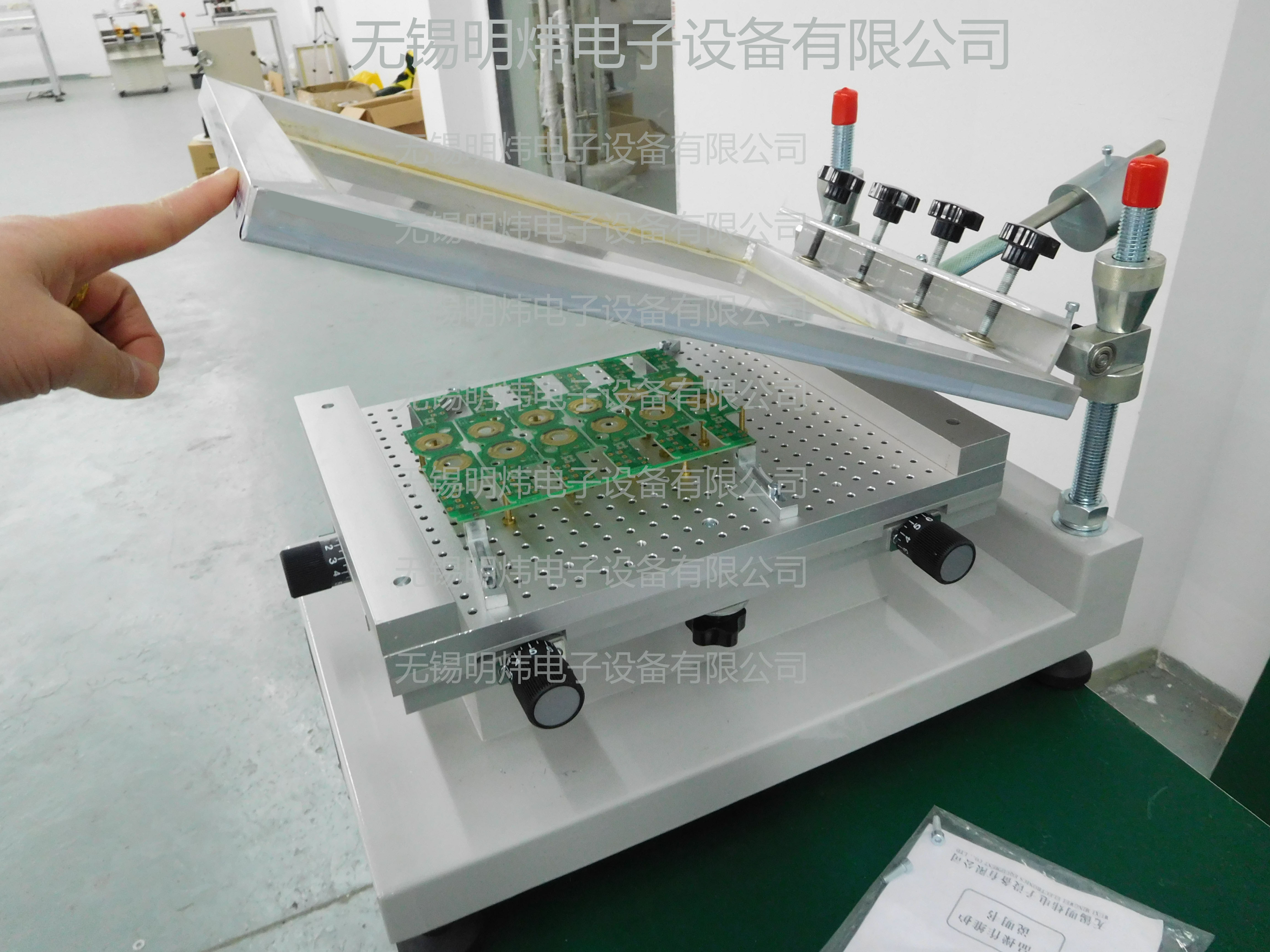 高精密絲印臺(tái)錫膏印刷機(jī)手動(dòng)印刷臺(tái)