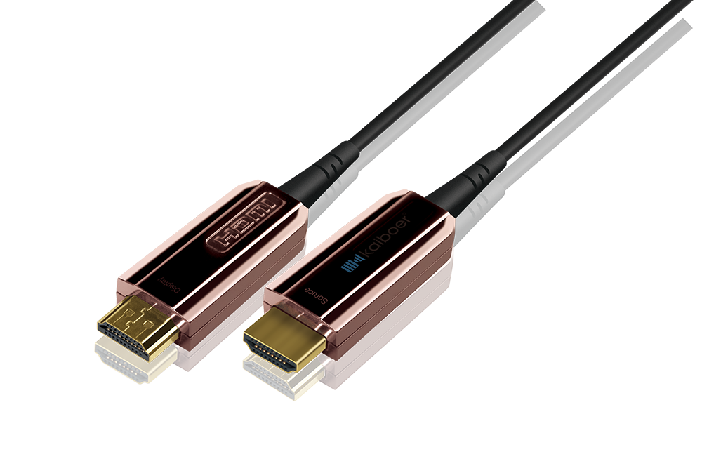 開博爾*第一*百米級(jí)有源光纖高清HDMI線長(zhǎng)距離傳輸即插即用工程商業(yè)裝修*線材 開博爾有源光纖HDMI線