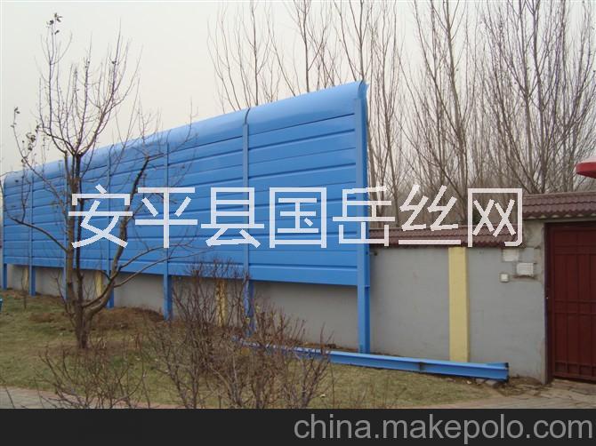 金屬聲屏障_居民區(qū)降噪聲屏障_國(guó)岳聲屏障13653289690