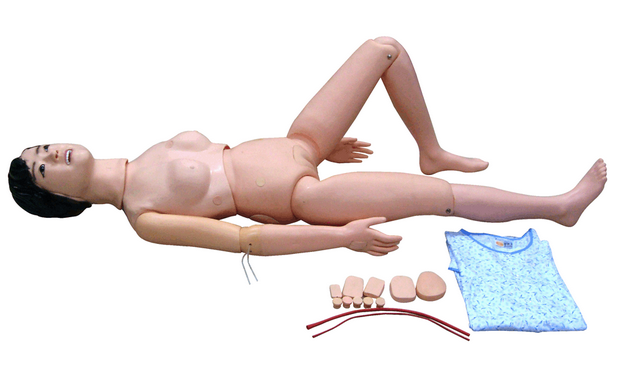 供應(yīng)新型多功能護理人女性模型 護理技能訓(xùn)練模型