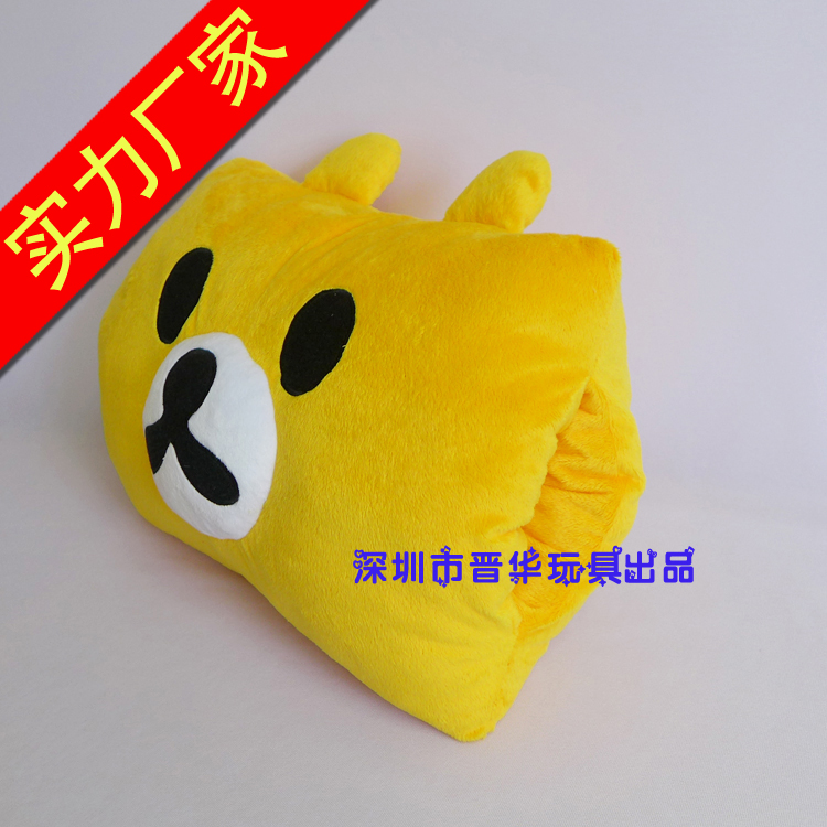 毛絨暖手寶廠家定制卡通毛絨暖手寶 熊公仔暖手寶寶 吉祥物捂手寶公仔