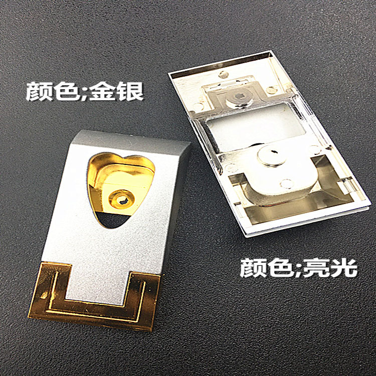 桃心形掛衣桿托底座衣櫥衣通桿底座