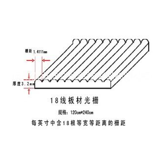 廠家直銷18線、32線ps光柵板數(shù)據(jù)穩(wěn)定、透明度高