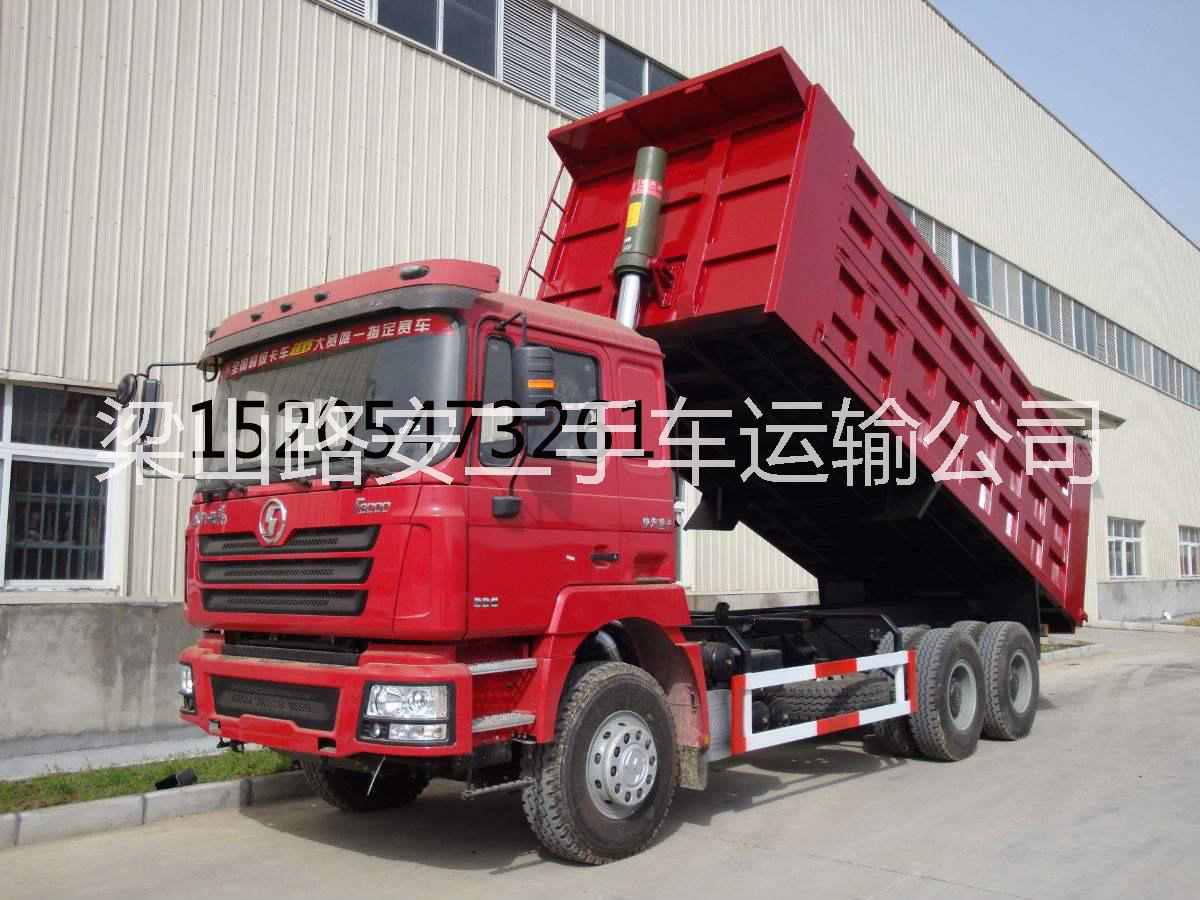 二手貨車重汽半掛牽引車頭 二手德龍后八輪工程車自卸車翻斗 德龍工程自卸車