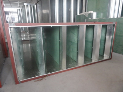 廠家大量批發(fā)板式消聲器價格 消聲器廠家 靜壓箱規(guī)格