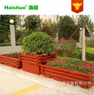 防腐木花箱花壇木質(zhì)花箱環(huán)?；ㄏ?  title=