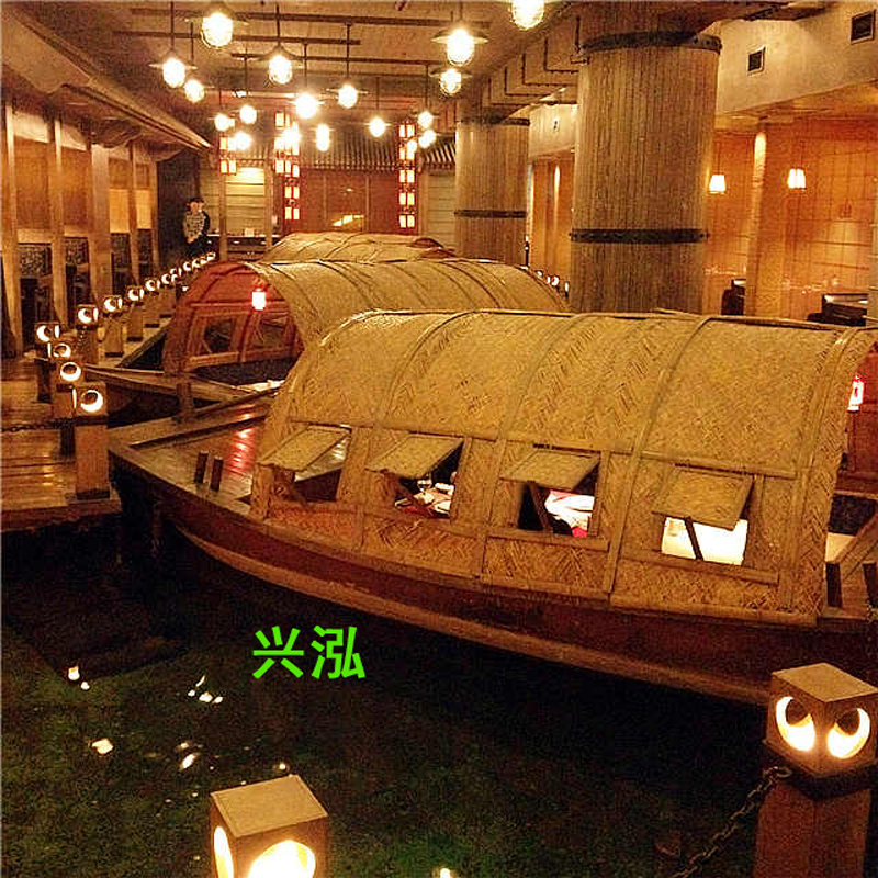 供應(yīng)興泓景觀裝飾船 水上餐飲船