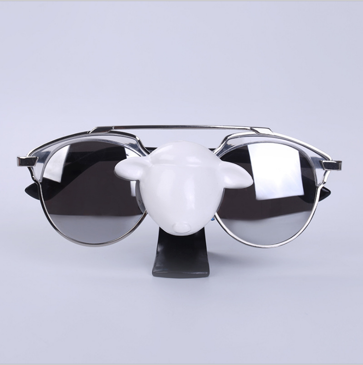 廠家直銷動(dòng)物樹(shù)脂眼鏡架 創(chuàng)意禮品樹(shù)脂工藝品擺件家居擺件