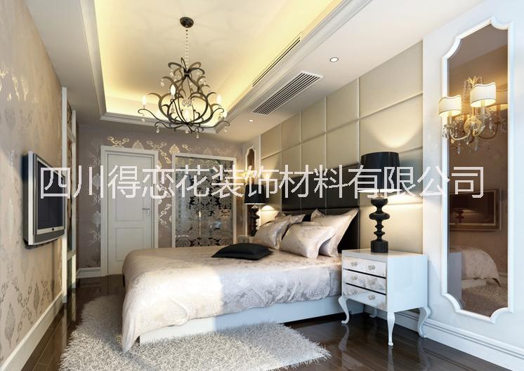 定做軟包硬包背景墻床頭客廳背景墻