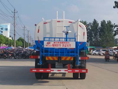 湖北程力灑水車廠家電話，水罐車 綠化噴灑車 多功能灑水車