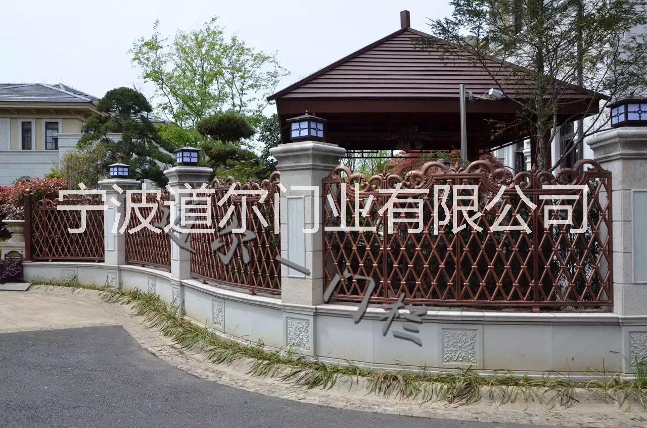 鋁藝別墅庭院門欄廠家定制