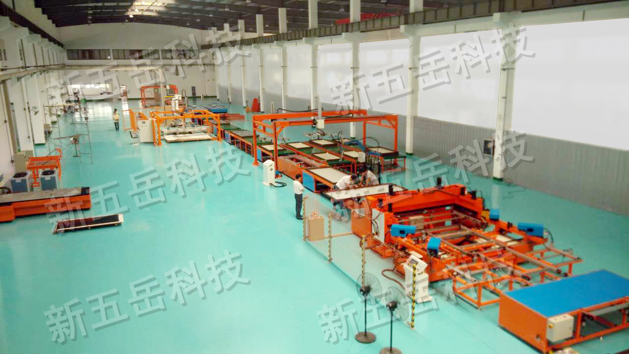 平板集熱器生產(chǎn)線(xiàn) 組框背板壓合自動(dòng)組裝生產(chǎn)線(xiàn)