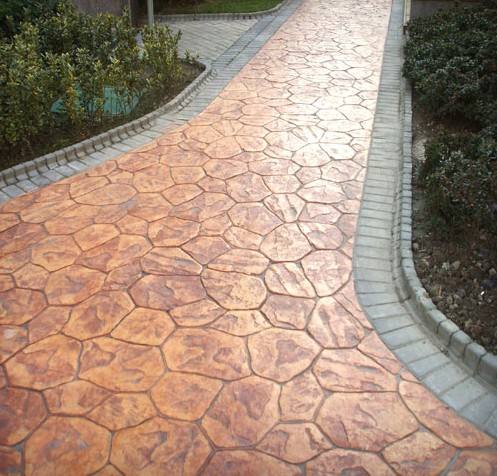 藝術(shù)壓花地坪 品臻壓花地坪