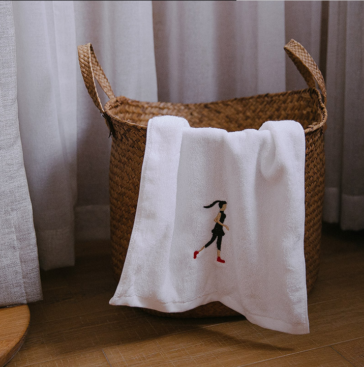 迎春雨純棉運(yùn)動(dòng)巾廠家定制 雙面速干男女汗巾 吸水擦汗巾 支持來(lái)樣加工