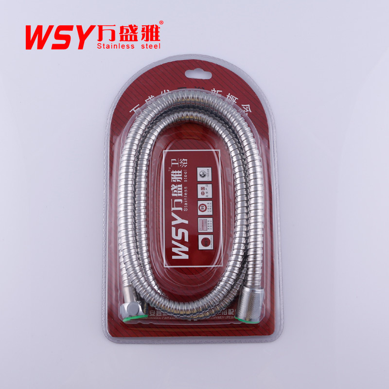 廠家熱銷 通用型雙扣淋浴軟管 花灑進水管