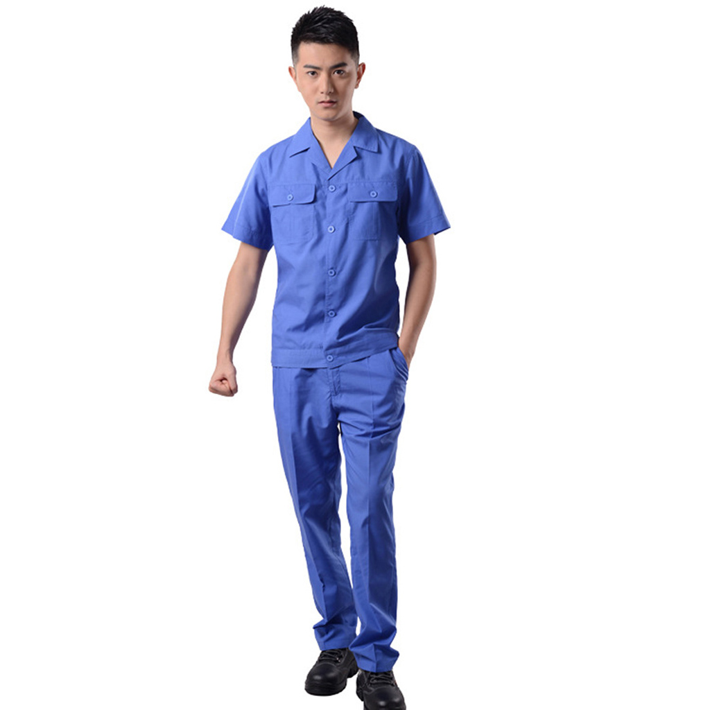 成都夏季工作服 夏季工裝批發(fā) 府綢薄款工裝