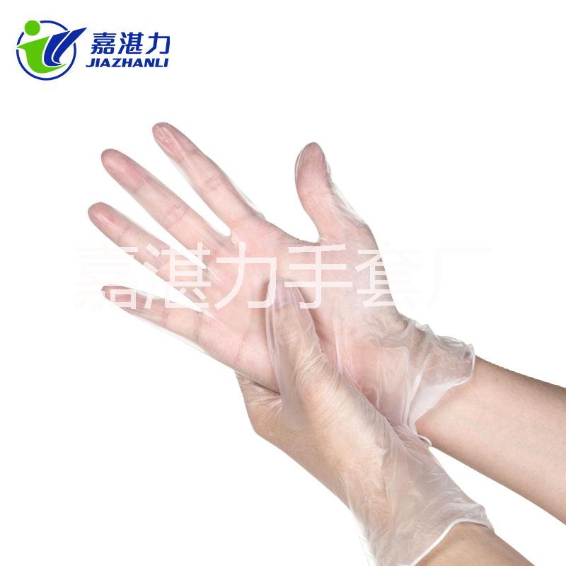 一次性PVC手套 無粉醫(yī)用牙科食品紋身美甲手套