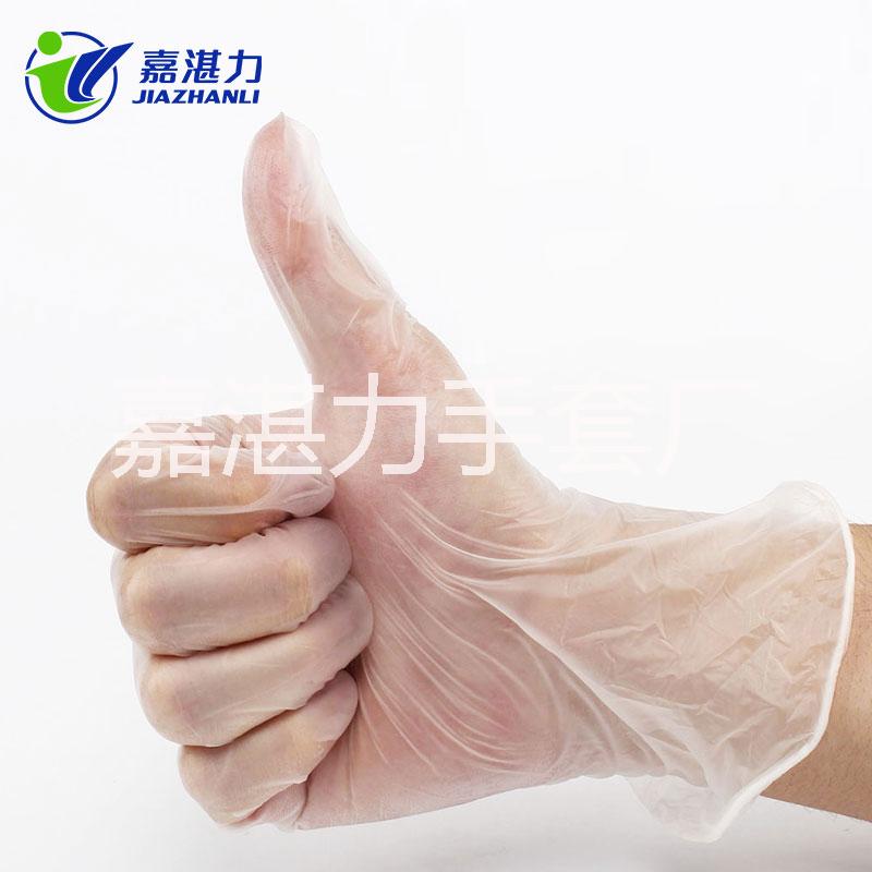 一次性PVC手套 無粉醫(yī)用牙科食品紋身美甲手套