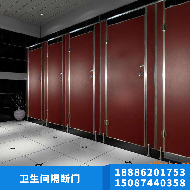 衛(wèi)生間隔斷門環(huán)保無毒耐磨耐刮檫防滑防水防火吸音防噪隔斷門廠家批發(fā)