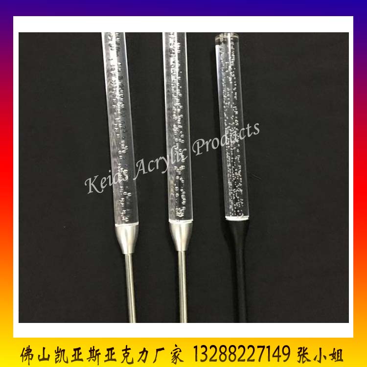 酒店裝飾亞克力燈飾 LED帶光亞克力棒 磨砂亞克力棒材 廠家直銷 LED燈飾亞克力棒 磨砂亞克力柱
