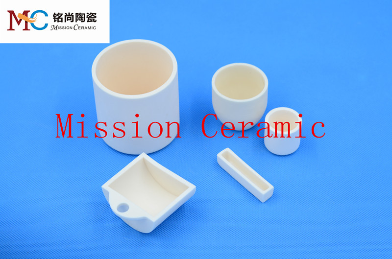 供應(yīng)高質(zhì)量高純度氧化鋁坩堝，瓷舟 剛玉坩堝 銘尚氧化鋁制品