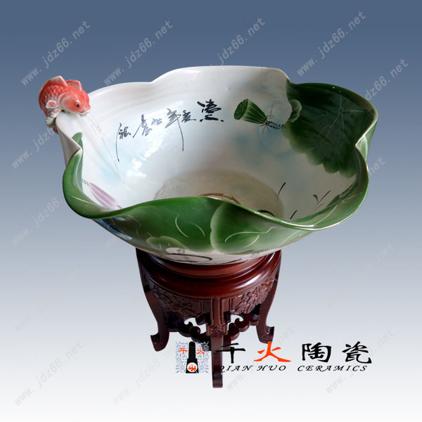 訂制陶瓷室內(nèi)加濕器 陶瓷流水 景德鎮(zhèn)陶瓷噴泉生產(chǎn)廠家