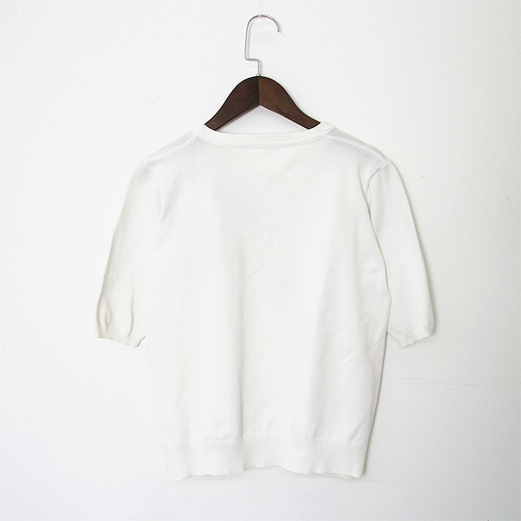 2017春夏季新款熱銷女裝上裝 手工拼花短袖寬松純白T恤 甜美氣質(zhì)