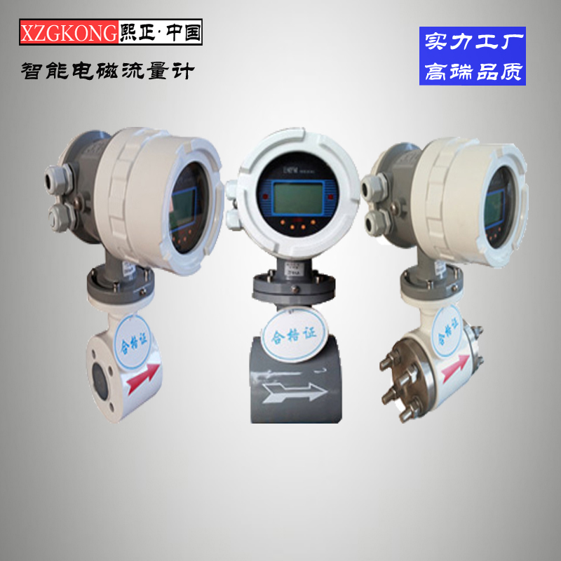 電磁流量計高精度水污水廢水液體 RS485智能分體式電磁流量計 智能電磁流量計 電磁流量計智能