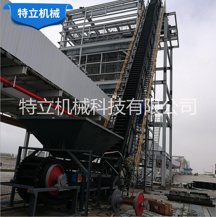 波紋擋邊皮帶機-大傾角皮帶機可定制