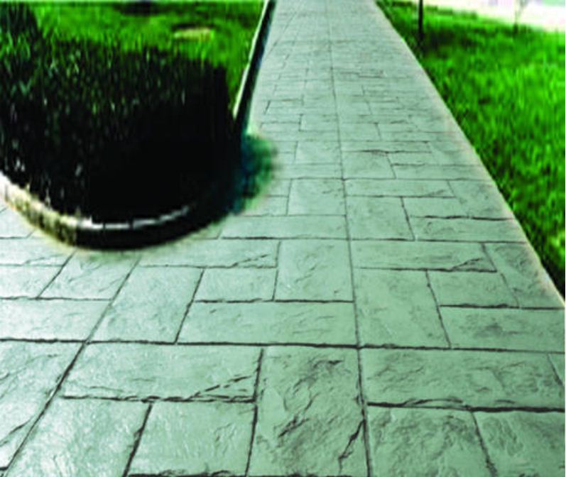 壓花地坪 酸著色藝術(shù)地坪施工 壓模地坪模具批發(fā)