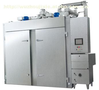 燃氣加熱臘肉500L煙熏爐 宏諾燃氣加熱臘肉500L煙熏爐