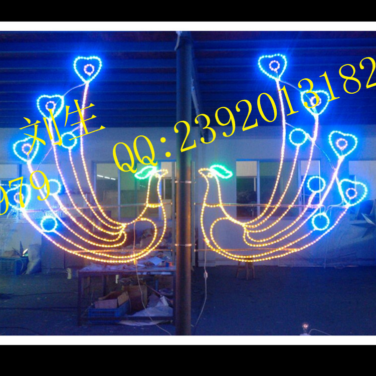 LED路燈桿造型燈 丹頂鶴燈桿造 鄉(xiāng)村LED路燈桿造型燈 洪福齊天