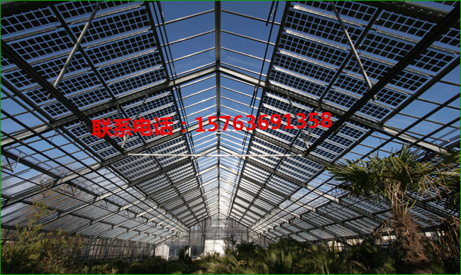 智能光伏溫室大棚 連棟光伏太陽能溫室，光伏板溫室大棚出廠價格